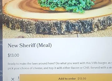 The Gunslingin' Burger